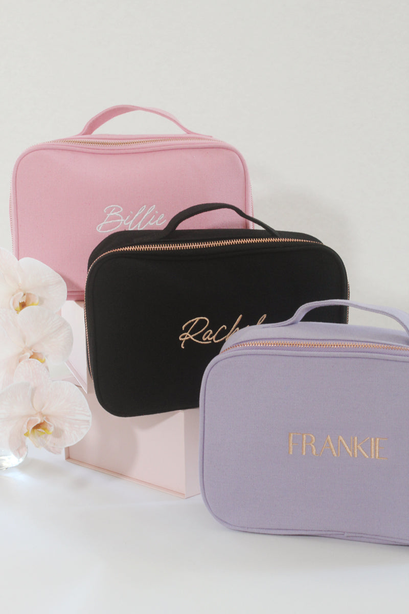 Personalised Vanity Bag - Pink