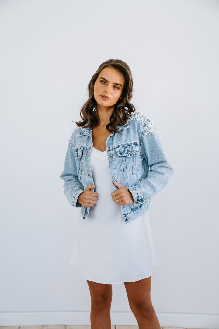 Pearl Denim Jacket