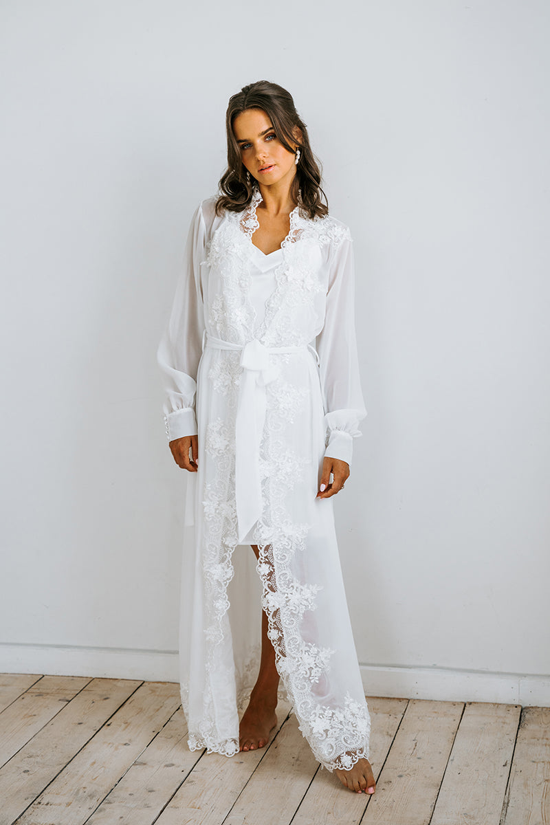 Bridal Robes | Lace Bridal Robe | Bridal Robes Australia