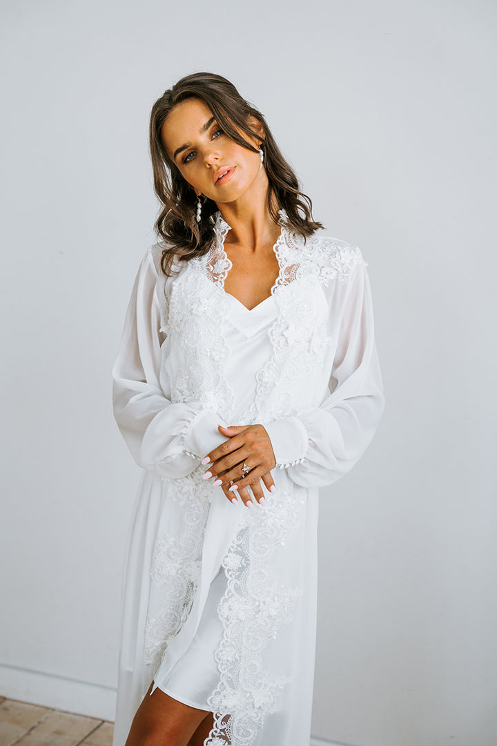 Bridal Robes | Lace Bridal Robe | Bridal Robes Australia