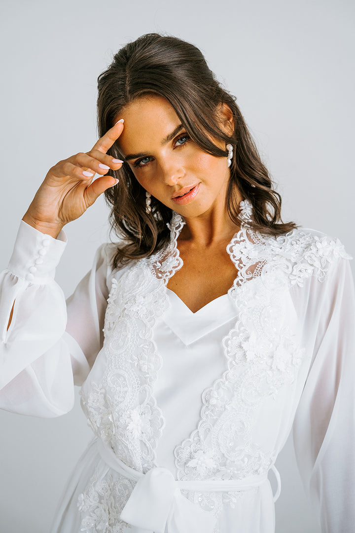 Bridal Robes | Lace Bridal Robe | Bridal Robes Australia